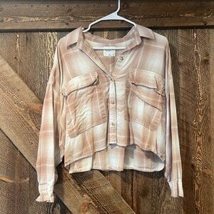 Abercrombie Flannel Top
